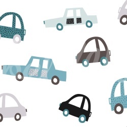 Fototapet, Cars, Blue, Rebel Walls - Img 2