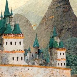 Fototapet, Castle of Dreams, Rebel Walls - Img 8