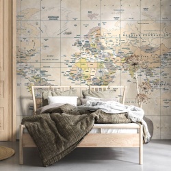 Fototapet Classic map, VLAdiLA