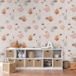 Fototapet Coral Garden - White, Kikki Belle - Img 3