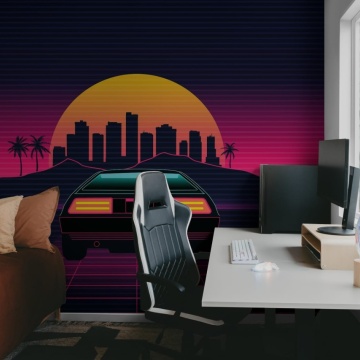 Fototapet, Delorian, Night, Rebel Walls - Img 3