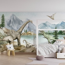 Fototapet Dino Dreams, Kikki Belle