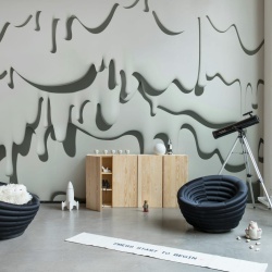 Fototapet, Dripping, Milky, Rebel Walls