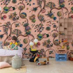 Fototapet, Eden Tree, Pink, Rebel Walls - Img 3