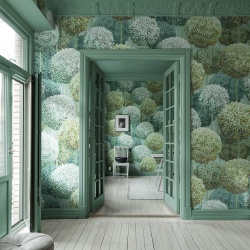 Fototapet, Elysian Flowers, Green, Rebel Walls - Img 3
