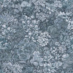 Fototapet, Floral Garden, Blue, Rebel Walls - Img 2