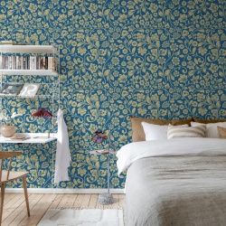Fototapet, Floral Opulence, Blue, Rebel Walls