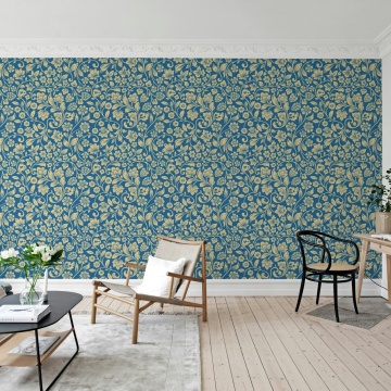 Fototapet, Floral Opulence, Blue, Rebel Walls - Img 3