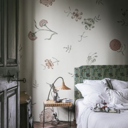 Fototapet, Flower Fall, Pearl, Rebel Walls