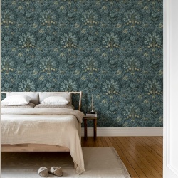 Fototapet, Flower Tree, Blue, Rebel Walls - Img 3