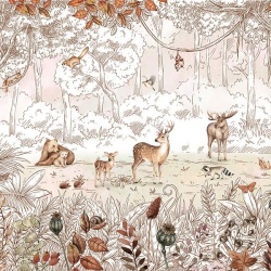 Fototapet Forest Friends - Autumn, Kikki Belle - Img 2