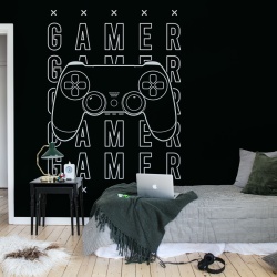 Fototapet, Gamer, Black, Rebel Walls - Img 3