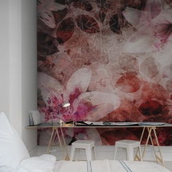 Fototapet, Garden of Dreams, Red, Rebel Walls - Img 7