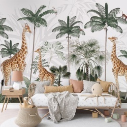 Fototapet Gracious Giraffes, Kikki Belle - Img 3