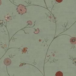 Fototapet, Grand Flower Thread, Green, Rebel Walls - Img 6