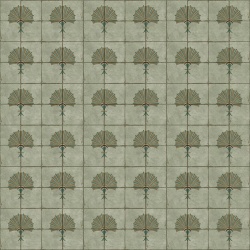 Fototapet Green Tiles Art Nouveau, VLAdiLA - Img 2