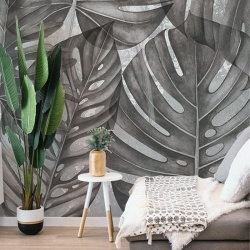 Fototapet Grey Philodendron, VLAdiLA - Img 4