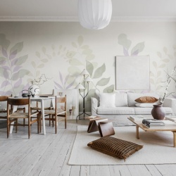 Fototapet, Grow, Lilac, Rebel Walls