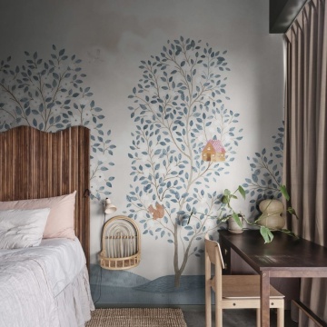 Fototapet, Happy Haven, Turquoise, Rebel Walls - Img 3