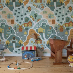 Fototapet, Happy Landscape, Multi, Rebel Walls - Img 3
