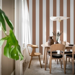 Fototapet, Happy Stripes, Mocha Mousse, Rebel Walls - Img 3