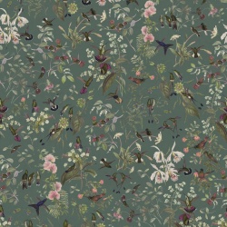 Fototapet, Hummingbird, Lush, Rebel Walls - Img 2