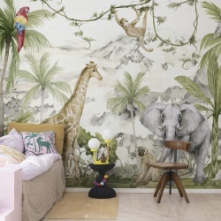 Fototapet, Jungle Friends, Rebel Walls