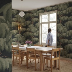 Fototapet lavabil, Alba Mural, Dark Blue, Sandberg