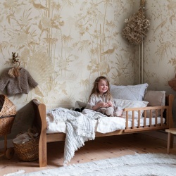 Fototapet lavabil, Chinoiserie Garden, Beige, Sandberg - Img 3