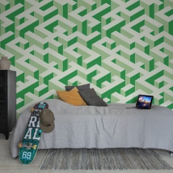 Fototapet, Mace Game, Green, Rebel Walls