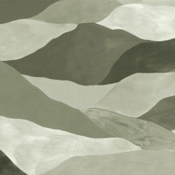 Fototapet, Misty Peaks, Green, Rebel Walls - Img 2