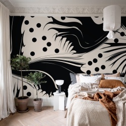 Fototapet, Modern Graphic, Graphite, Rebel Walls - Img 6