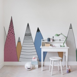 Fototapet, Mountain Ridge, Color, Rebel Walls - Img 4