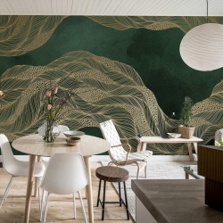 Fototapet, Opulence Flow, Jade, Rebel Walls
