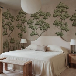 Fototapet, Poetic Trees, Pink, Rebel Walls