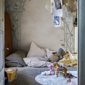 Fototapet, Poetic Trellis, Light Blue, Rebel Walls - Img 4