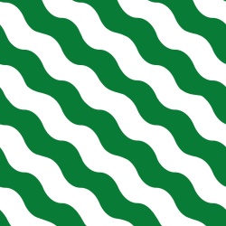 Fototapet, Polka Stripe, Green, Rebel Walls - Img 2