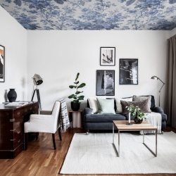 Fototapet, Porcelain, Blue, Rebel Walls - Img 8