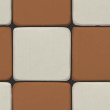 Fototapet, Porcelain Tiles, Orange, Rebel Walls - Img 2