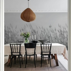 Fototapet, Reed Meadow, Gray, Rebel Walls - Img 4