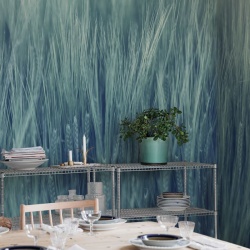 Fototapet, Rye Field, Turquoise, Rebel Walls