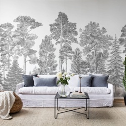 Fototapet, Scandinavian Bellewood, Gray, Rebel Walls - Img 3