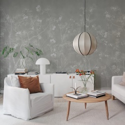 Fototapet, Soft Chinoiserie, Gray, Rebel Walls