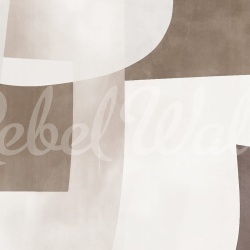 Fototapet, Soft Contours, Greige, Rebel Walls - Img 2
