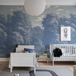Fototapet, Spring Season, Blue, Rebel Walls