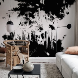 Fototapet, Structure, Graphite, Rebel Walls - Img 6
