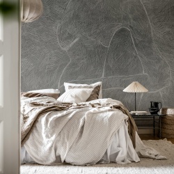 Fototapet, Subtle Figure, Black & White, Rebel Walls