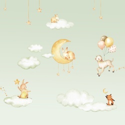 Fototapet Sweet Dreams - Green, Oliver Robins - Img 2