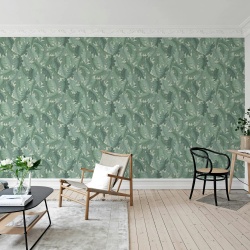 Fototapet, Swirling Fern, Teal, Rebel Walls - Img 3