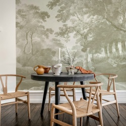 Fototapet, The Vintage Grove, Beige, Rebel Walls